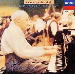 

CD WILHELM BACKHAUS - Brahms: Piano Concerto No. 2 POCL9928 Japan Classical Used