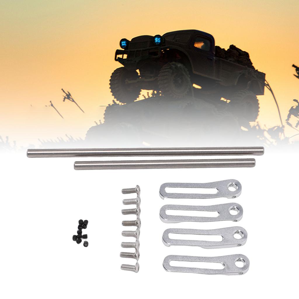 Metal Front Rear Modular Bumper Fit for 1Celsius10 RC Crawler Chassis Alloy Mount Set