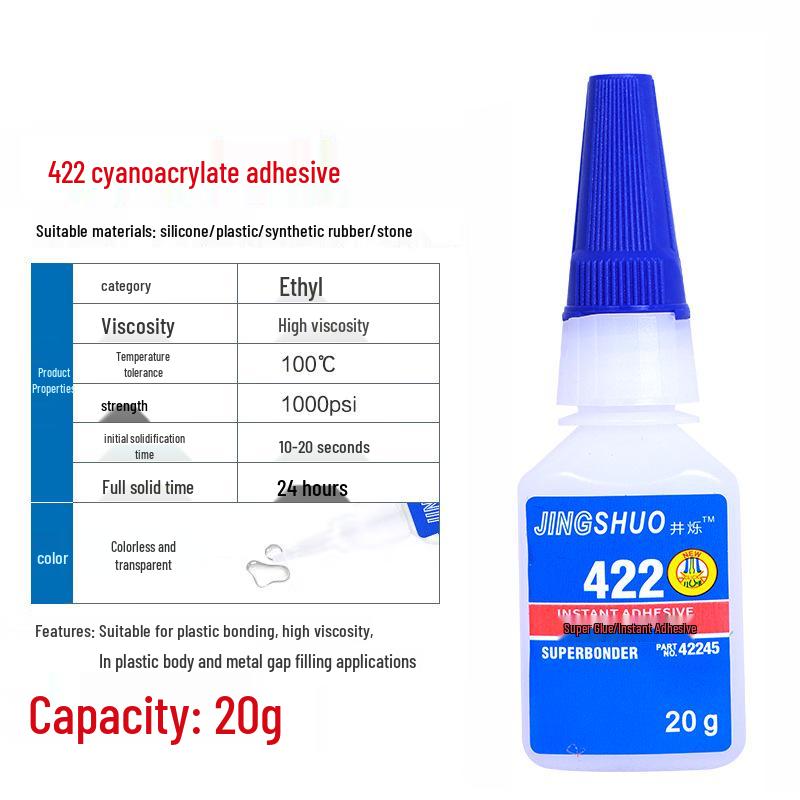 Super Strong Quick-Dry Universal Glue for Metal, Plastic, Rubber, Wood, Ceramic, and Shoes