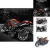High-quality Die Cast Alloy Motorcycle Model Toy With Light And Music For Kids