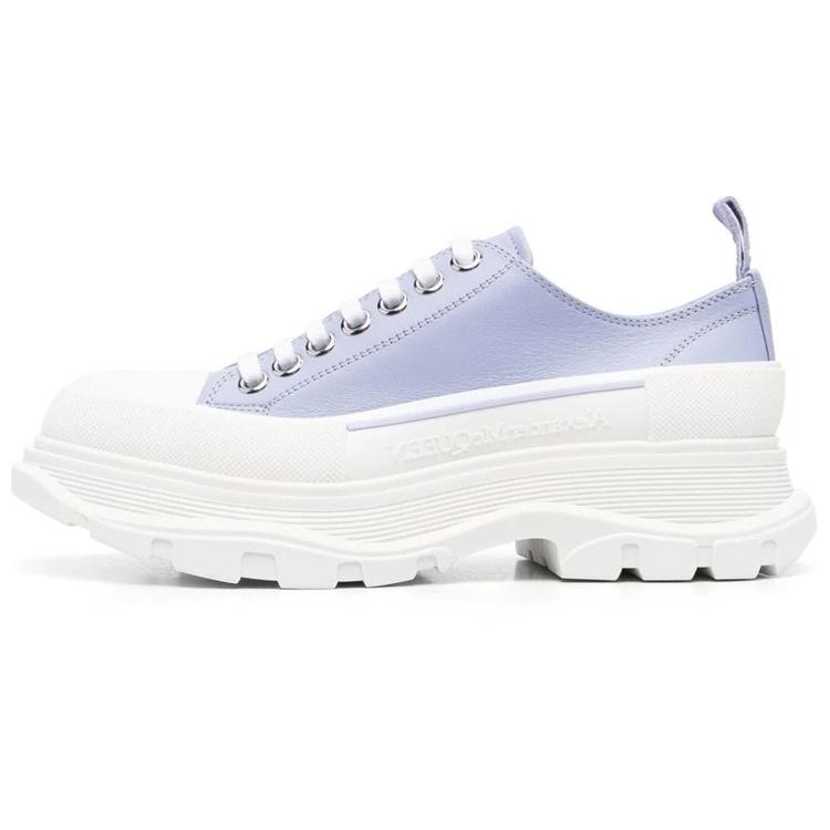 (WMNS) Alexander McQueen Tread Slick Sneakers 'Blue White' Women's 702042WHZ625439