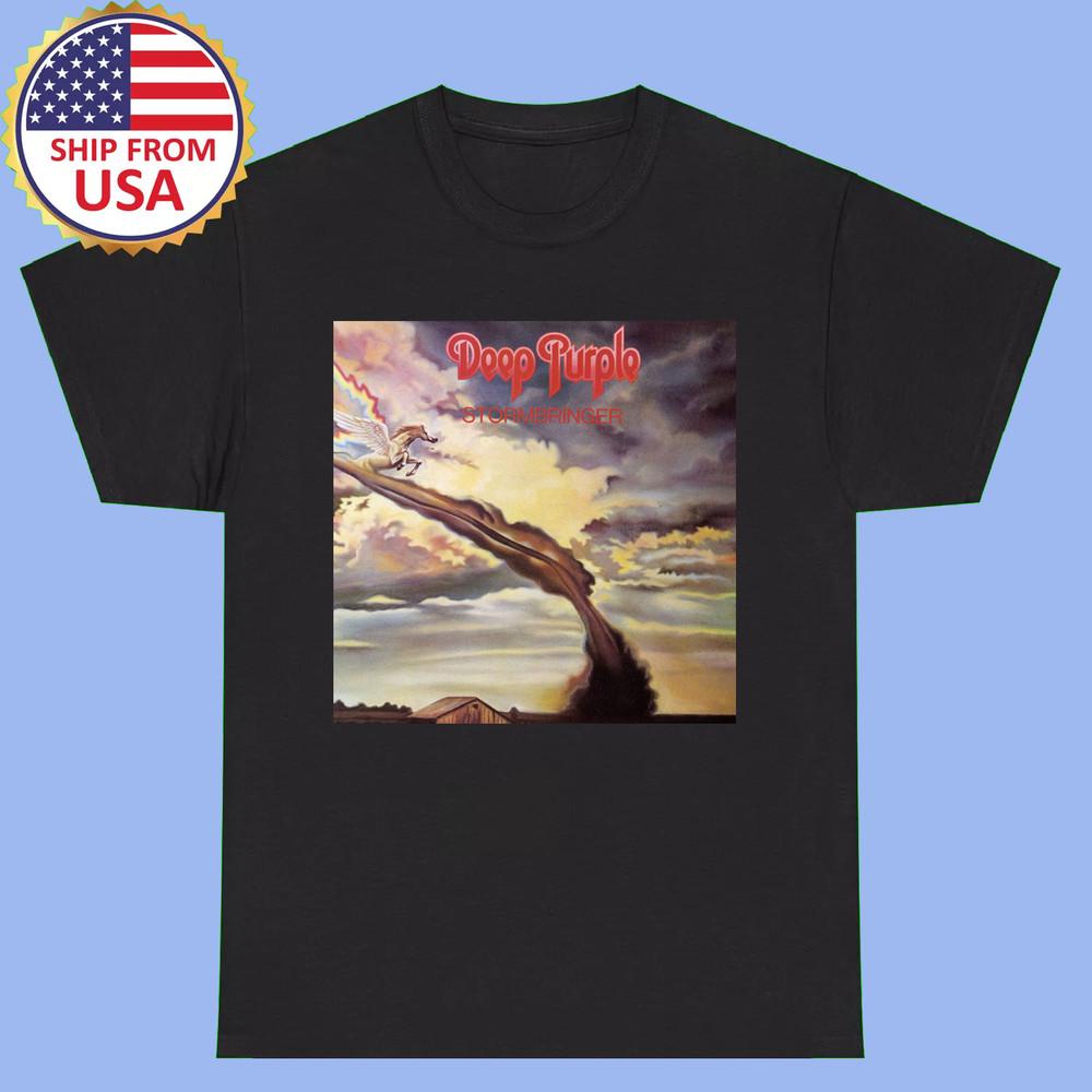 Deep Purple Band Stormbringer Album T Shirt Full Size S5XL Unisex T-Shirt XXXL