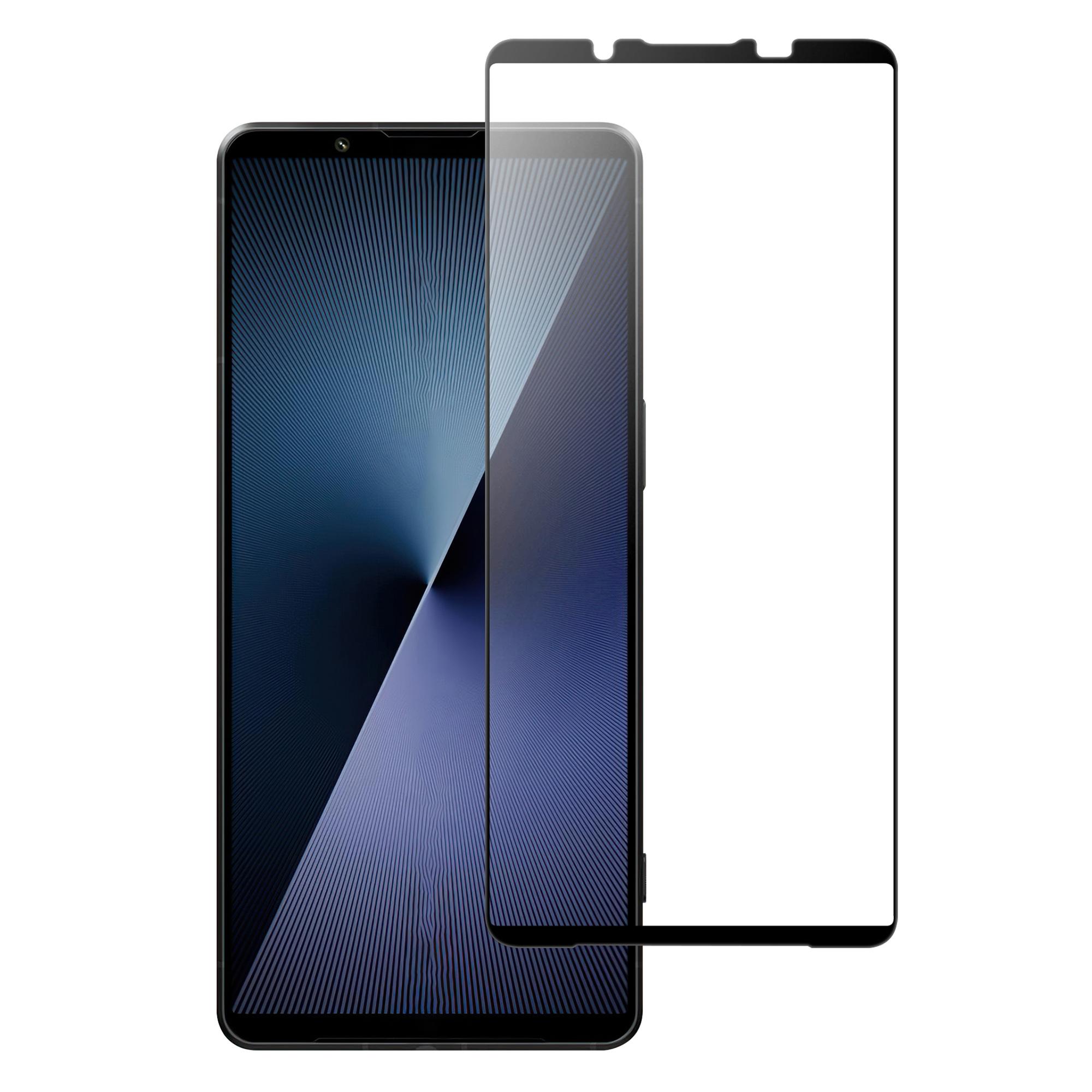 

For Sony Xperia 1 VII AGC Glass Screen Protector Full Glue Black Edge Tempered Glass As Shown A