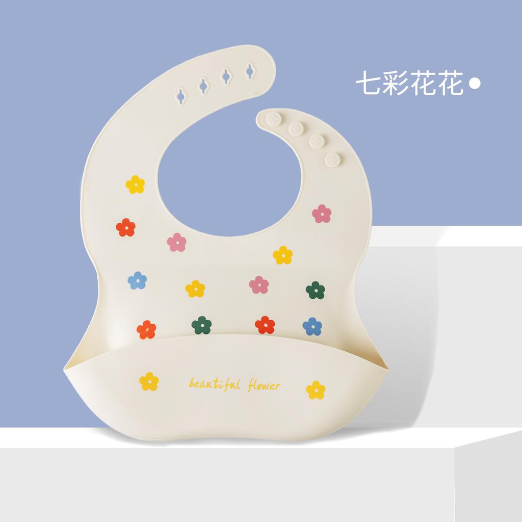 Children's Products Baby Bibs Waterproof Children Silicone Bibs Baby Drooling Rice Bibs Washable