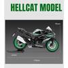 1/12 Kawasaki Ninja ZX10R Legierung Druckguss Motorrad Modell Spielzeug Fahrzeug Sammlung Sound und Licht Off Road Autocycle Spielzeug Auto