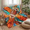 Football Action Painting Theme blanket Lightweight Warm Flannel Blanket Decorative Throw Blanket for Home Decoration