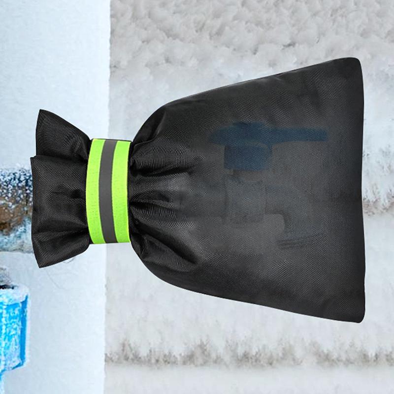 Insulated Faucet Anti-Freeze Cover Outdoor Pipe Protection Sleeve For Winter Freeze Prevention & Dustproof Warmth