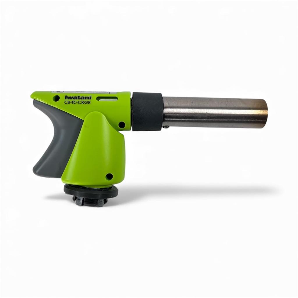 Iwatani [Made In Japan] Cassette Gas Cooking Torch Burner (Cassette Gas Canister Not Included) CB-TC-CKGR