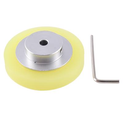 AD23-Diámetro 60Mmx6mm Rueda Medidora de Aluminio Industrial para Accesorios de Encoder Industrial Accesorio Encoder Wh