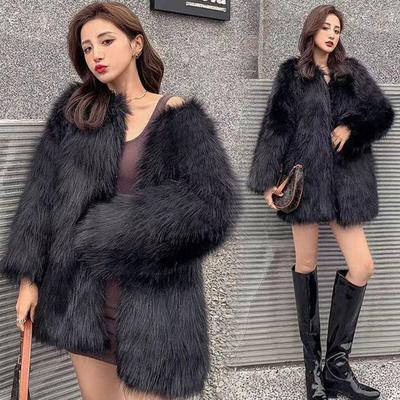 Faux Fur Coat Women's Warm Thick Coat