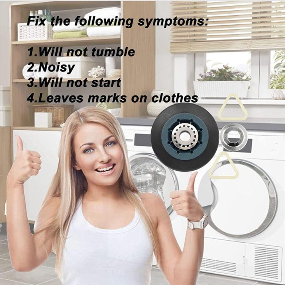 

10 Pcs Portable Dryer Drum Roller Replacement Washing Machine Appliance Parts 8536973 10 Pcs