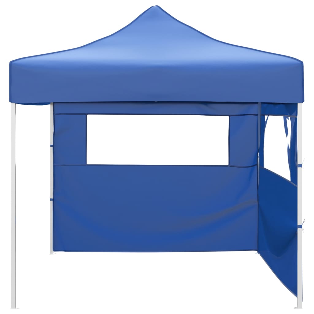 VidaXL Faltzelt mit 2 Wänden 3 x 3 m Blau