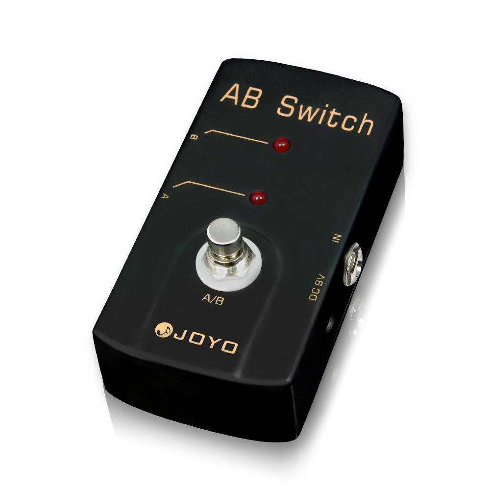 JOYO JF-30 AB SWITCH A/B Line Selector Pedal 2 Output Effects Switch Guitar Pedal in Loop A Directly to Line B Function