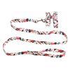 Cat Harness Leash Set Nylon Adjustable Escape Proof Dog Chest Harness Traction Rope for Outdoor Walking