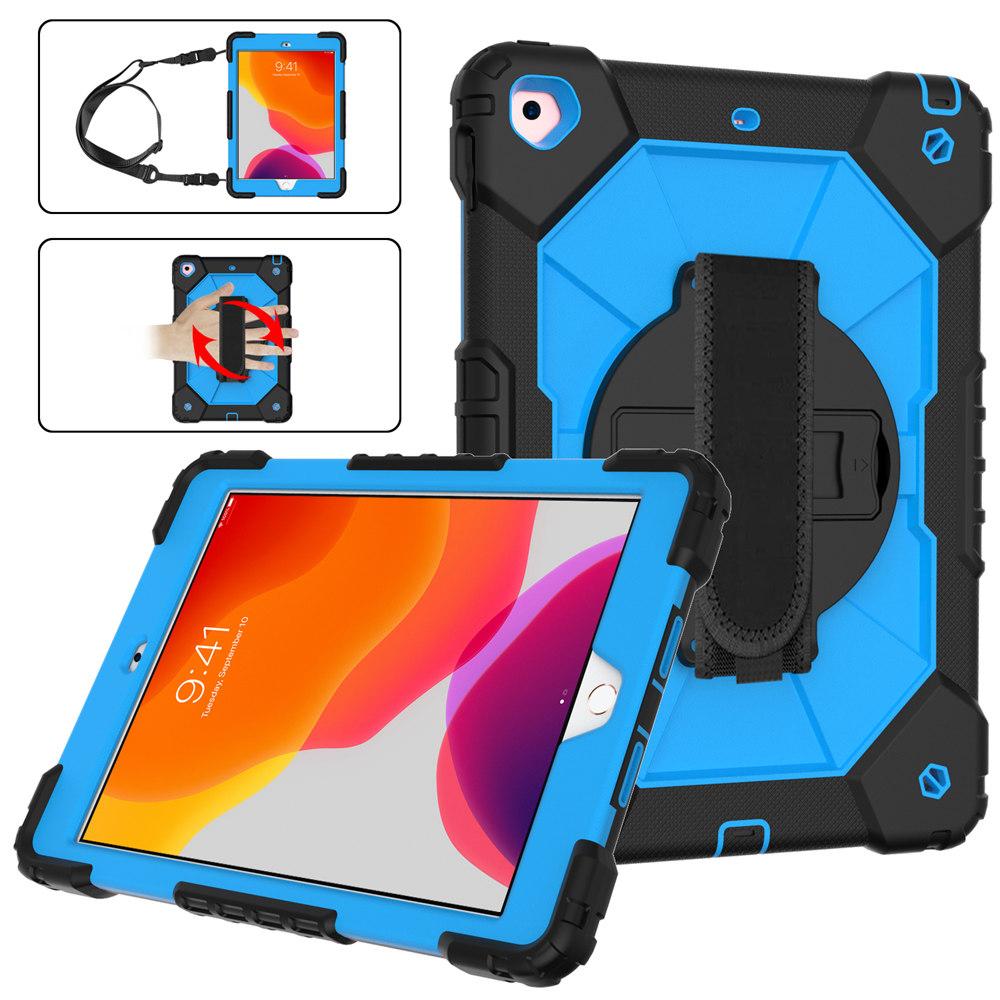 Case For iPad 12th A19 11th A16 Air 11 13 M2 M3 M4 Pro 11 13 8th 9th 10.2 5th 6th 9.7 Mini 6 7 Case Kids Hard PC Silicon Tablet Cover Stand