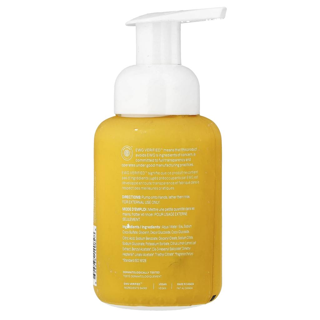 ATTITUDE Super Leaves™, Foaming Hand Soap, Lemon Leaf, 295 Ml (10 Fl Oz)
