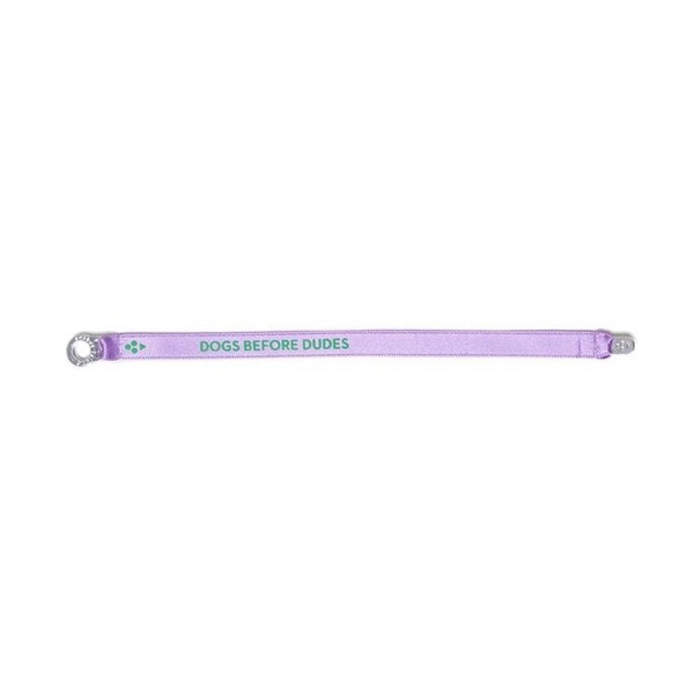 So Salt Sorbet Island Satin Bracelet Dogs Before Dudes 17. Purple