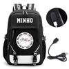 Straykids Beliebte Koreanische Boygroup Peripherie Rucksack Campus Grund- und Sekundarschüler Schultasche Herren- und Damen-Computertasche Rucksack