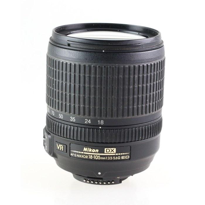 Nikon Obiettivo AF-S DX NIKKOR 18-105 mm f/3,5-5,6G ED VR (Nero)