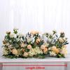 100CM Romantic Wedding Flower Wall Arrangement Artificial Road Lead Flowers for Wedding Party Arch Flowers Garland Backdrop Home Party Decoration