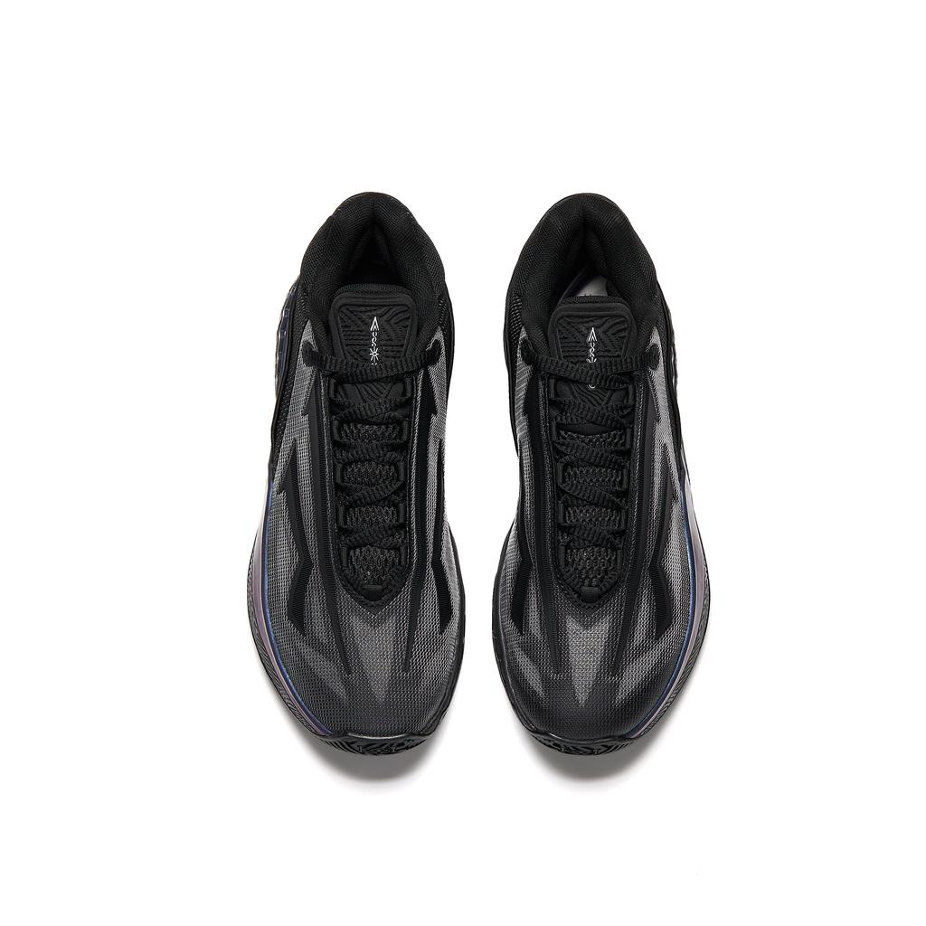 Anta KAI SPEED 2 Irving Pioneer 2, Schwarzer Krieger Dämpfung Abriebfest Rutschfest Niedrig geschnittene Basketballschuhe 912541114S-1