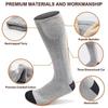 Washable Electric Heated Socks Power Bank Operated Battery Heating Socks  Skiing