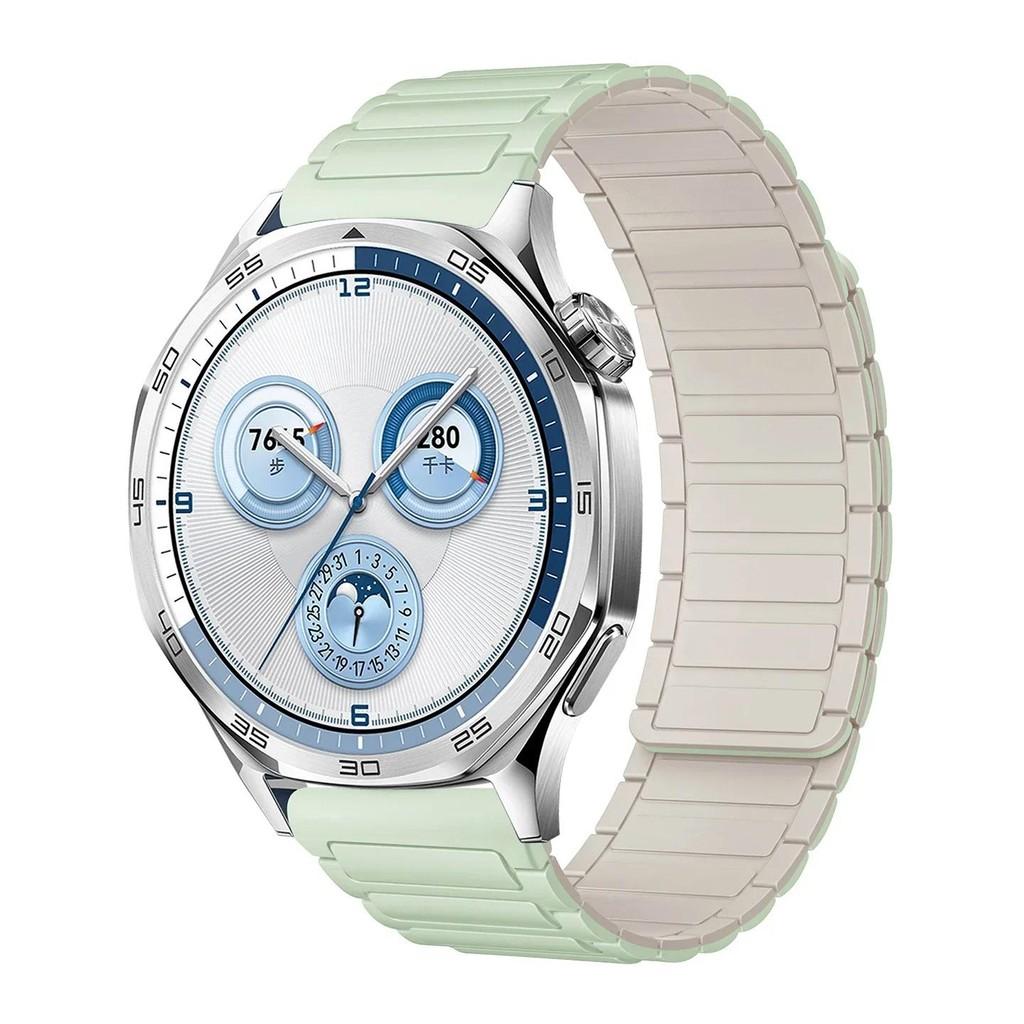 18mm 20mm 22mm Magnetic Loop Band for Samsung Galaxy Watch 6 Classic Silicone Strap for Huawei Watch GT5 46mm 7 6 5 4 44/40mm