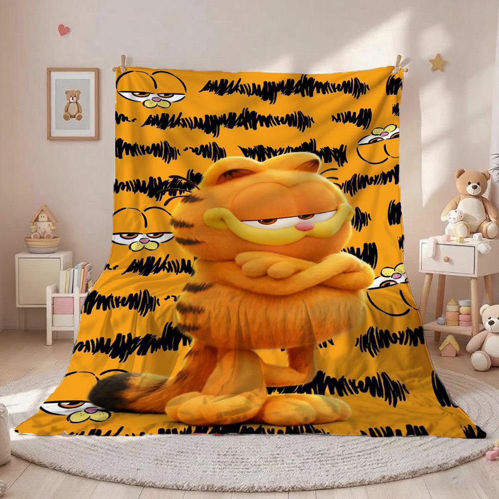 Home and Decoration Cute Fashion New Throw Blankets for Beds/sofa G-Garfield Blanket for Camping Christmas Blanket Best Gifts