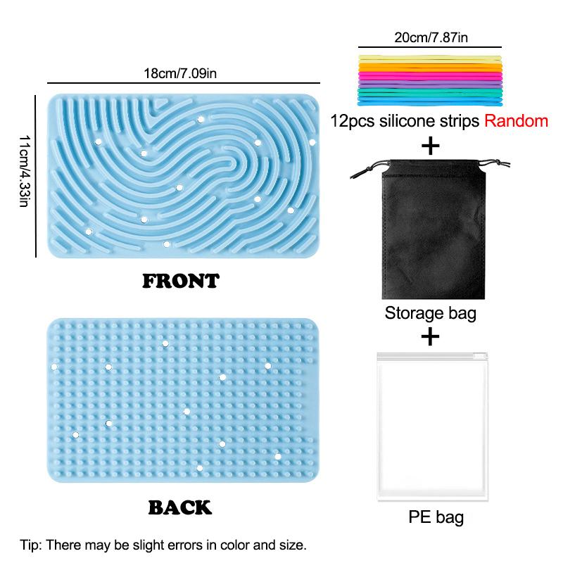 3D Silicone Texture Stress Relief Toy Puzzle Portable Fine Motor Skills Busy Board Christmas Activity Design Tree Shape