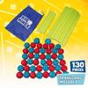 Construction Set - Big Minds - Kid's Cabin - 45 Pieces - Glows In the Dark - Carrying Bag Included