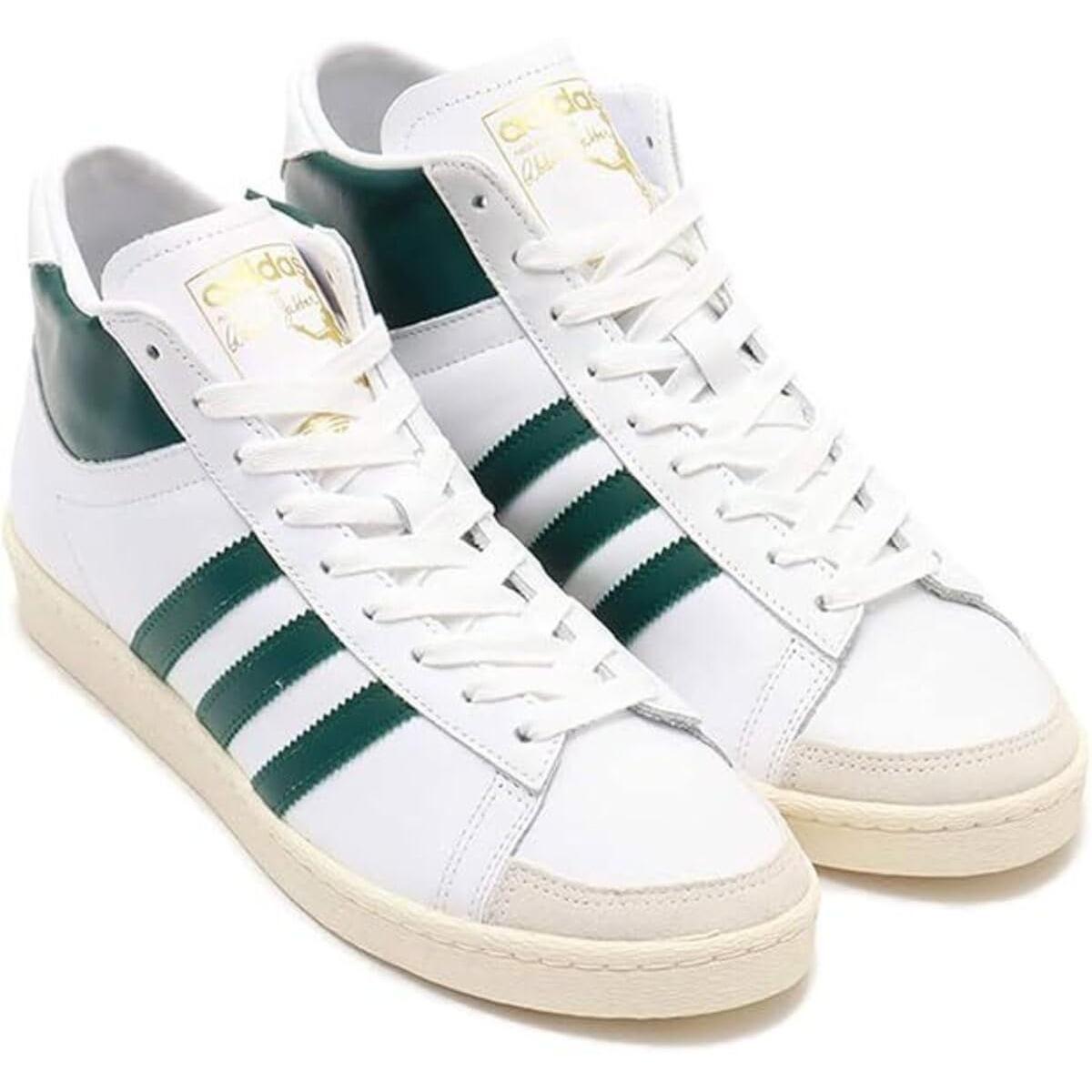 Used New [Adidas] JABBAR HI Cloud White/College Green/Off White JI3444 26.5cm