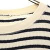 beautiful people Made In Japan Border Pattern Long Sleeve Thermal T-shirt Women Used