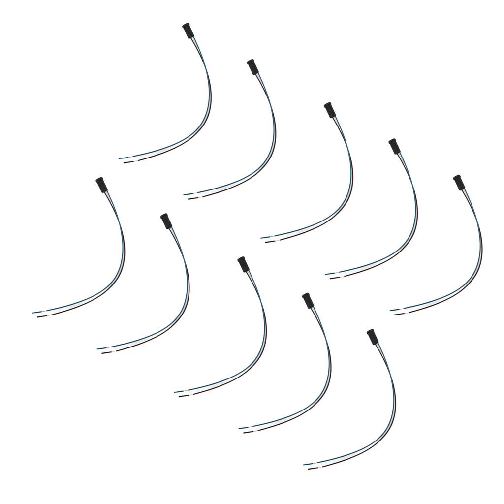 10 Pcs G4 LED Bulb Socket Silicone Halogen Base Lamp Holder G4 Socket for MR16 MR11