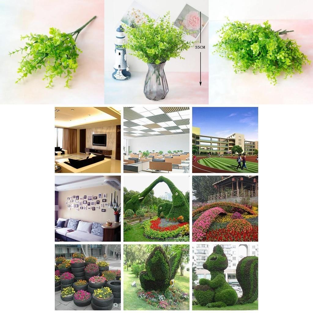 Stunning Green Grass Fake Plants For Home Wedding Party And Garden Decoration