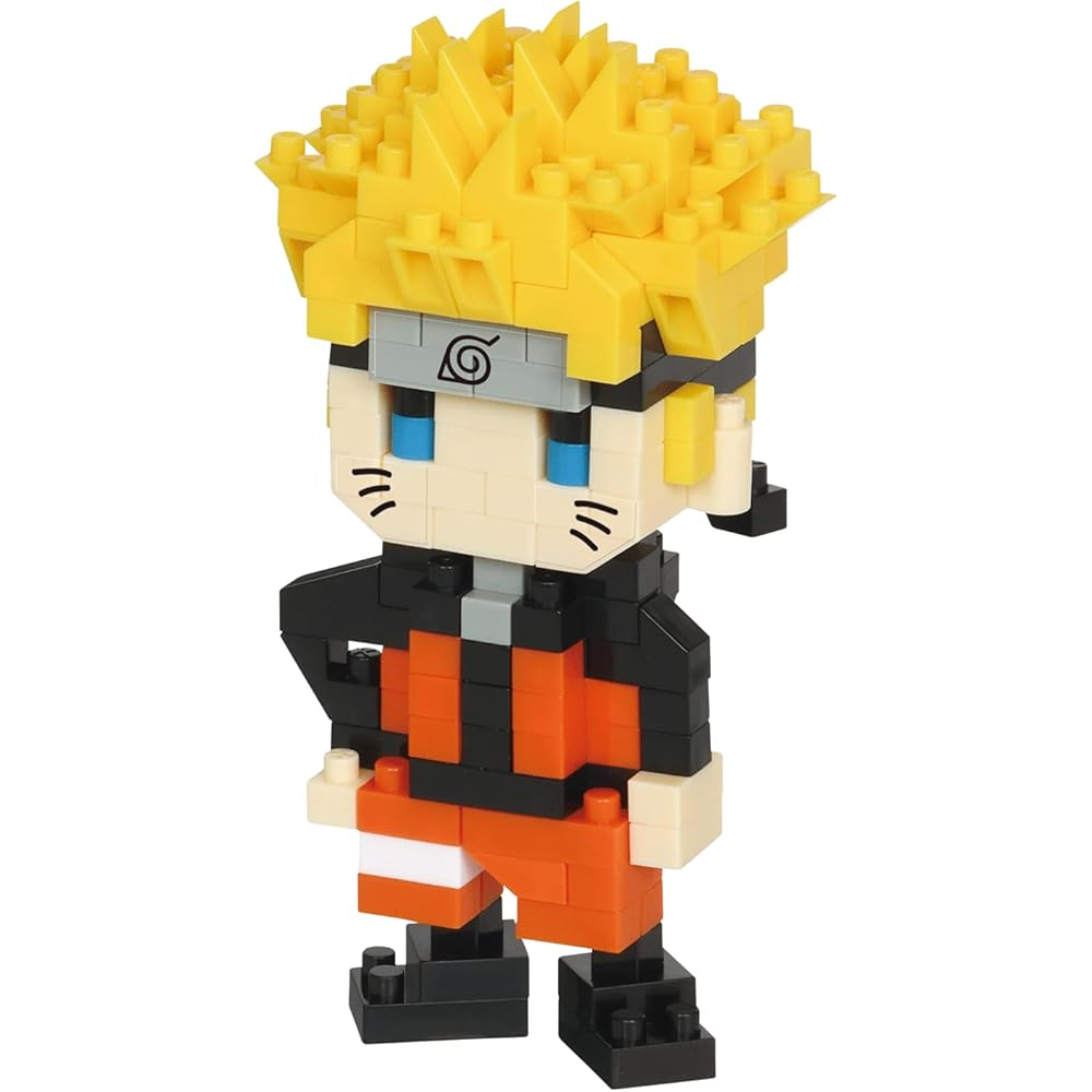 Kawada nanoblock Naruto Shippuden Uzumaki Naruto 180 Pieces Building Set for Ages 12 and Up