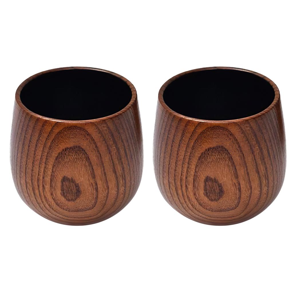 Wooden Whiskey Tumblers Glass Elegant Wooden Glasswares Tasting Ritual-Experience Charred Fashioned Drinkware For Bar Collection