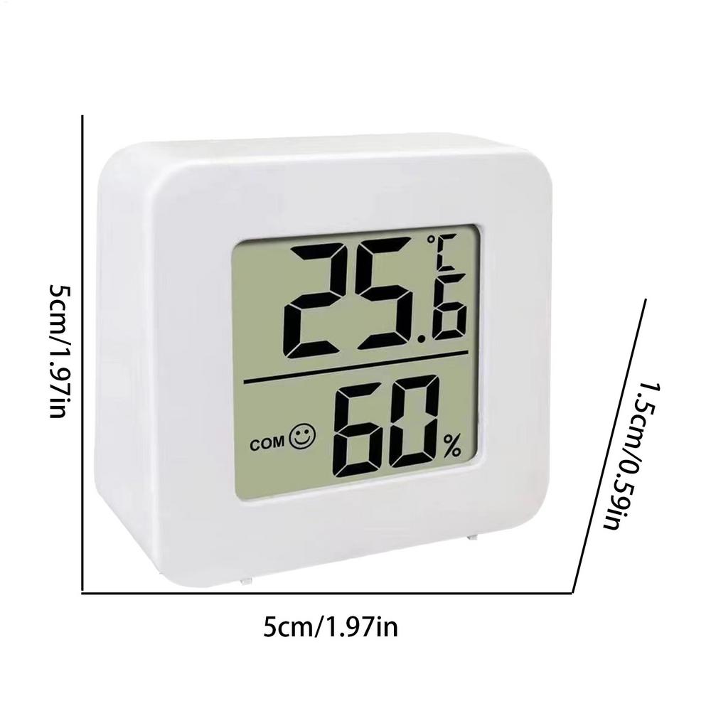 

LCD Digital Mini Indoor Thermometer Room Hygrometer Gauge Sensor Humidity Meter Indoor Thermometer Temperature белый