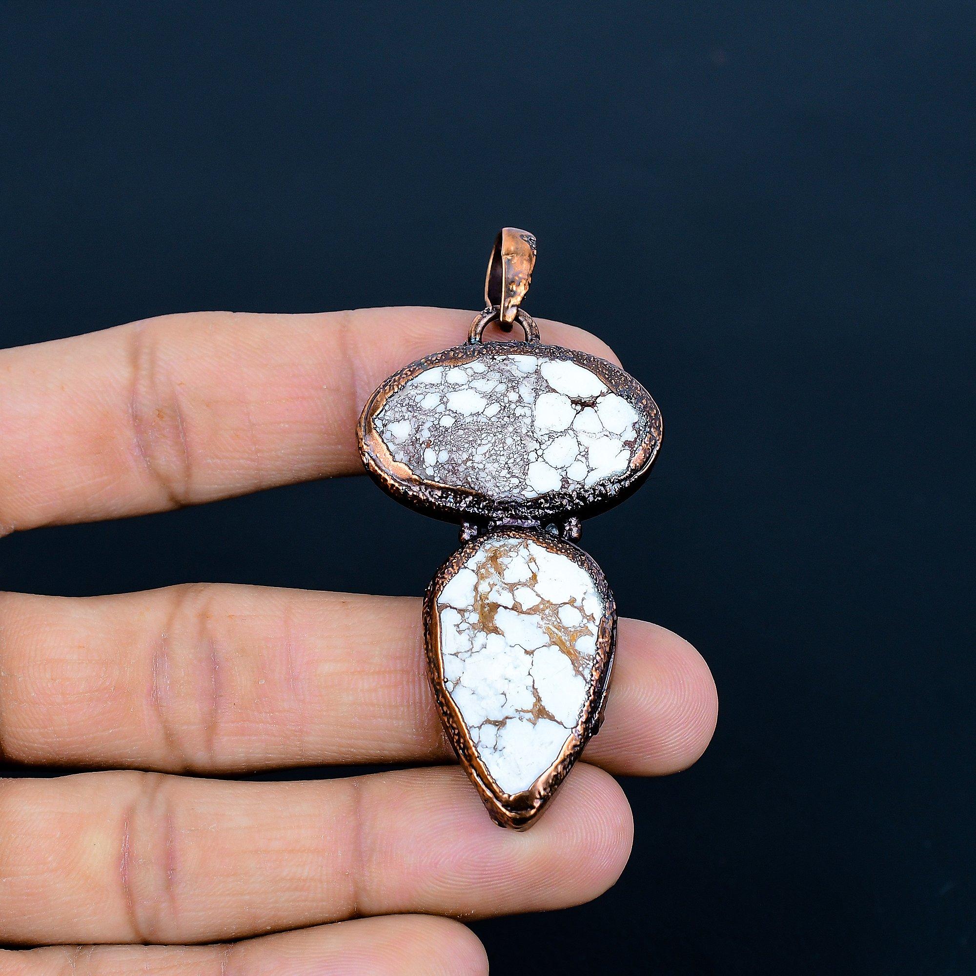 

Подвеска «Дикая лошадь», Ювелирные изделия с драгоценными камнями, Подвеска ручной работы, гальванопластика медью, Ювелирные изделия новейшего дизайна 2.55 Inches