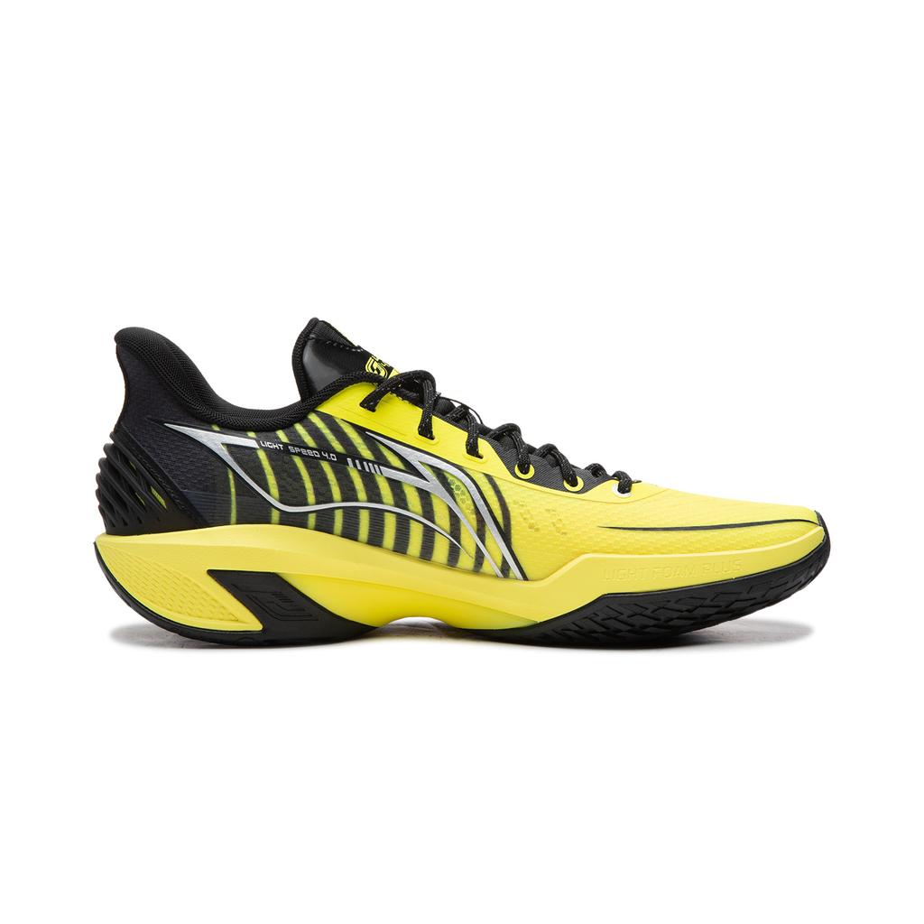 Li Ning Light Speed 4 Turbo Basketball Shoes Stability Anti-Twist Support Comfortable Shock Absorption Non-Slip Rebound Low Top Men sneaker ABPW011-5