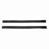 6PCS Car Side Skirt Carbon Fiber Pattern 3 Section Type Side Skirts Winglets Diffusers Universal Replacement For Accord