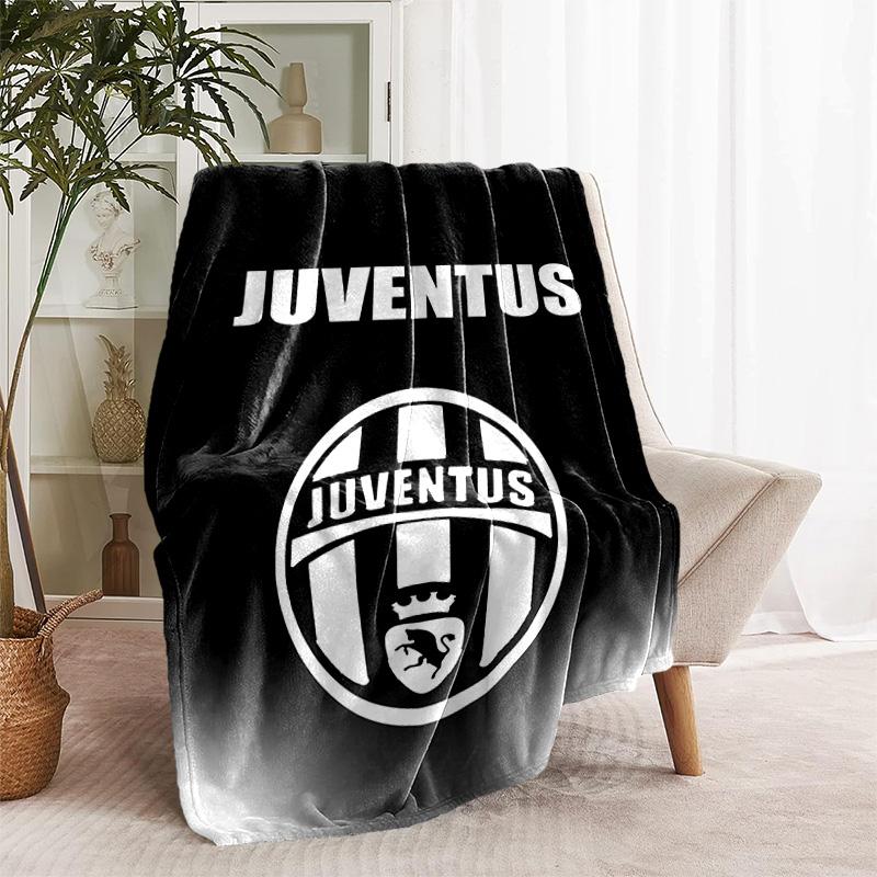 1pc Blanket - Juventus FC logo Print Design, Lightweight Blanket for Sofa, Bed- Soft &Warm, Gift for All Seasons