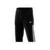 Adidas Logo Retro Sportliche Hose mit Streifenbündchen Herren Unterteile Schwarz EJ9317