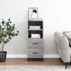VidaXL Buffet Sonoma Grey 34.5x34x90 Cm Engineered Wood 828690
