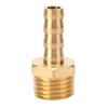 Brass Hose Barb Fittings Adapter Connector High Strength Rustproof Corrosion Resistant Hose Barb Male Fittings Accessories