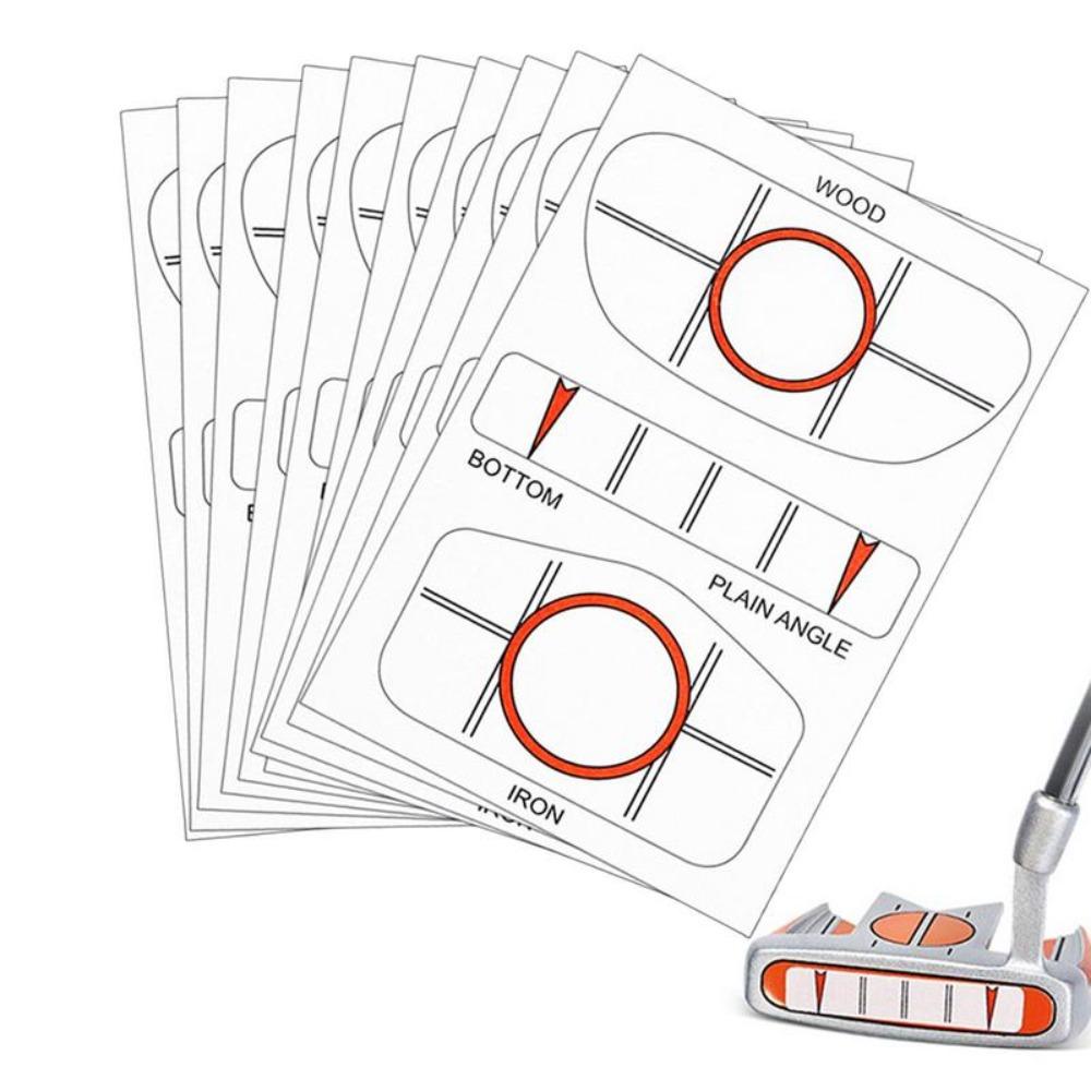 

Наклейка для обнаружения цели в гольфе, регистратор ударов, наклейки для гольфа, лента для определения положения