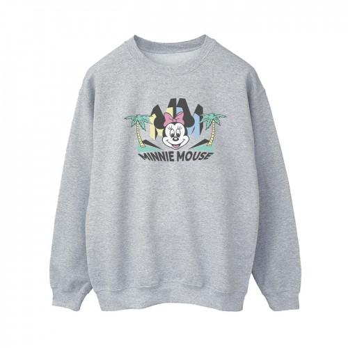 Disney Womens/Ladies Minnie MM Palm Sweatshirt