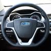 Leather Steering Wheel Cover for Emgrand GS/GL, Geely Boyue, Binyue, Vision, Borui - Custom Hand-Sewn
