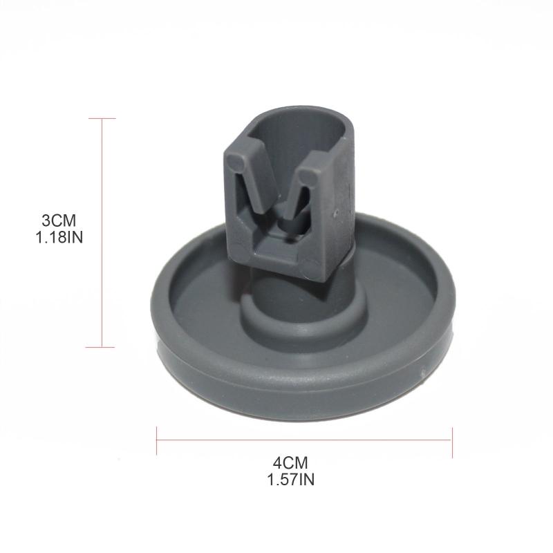 1 Pc Dishwasher Dishrack Rollers Replacement Lower Rack Wheel for AEG for ELECTRA for PRIVILEG Spare Parts Durable