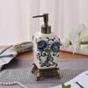 Creative Crack Floral Ceramic Lotion Bottle Bathroom Shampoo Shower Gel Dispensing Bottle Soap Dispenser Bathroom Accessories