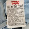 Levi's 90s Made in USA Old Straight denim pants W33 Blue 501 Men's Used